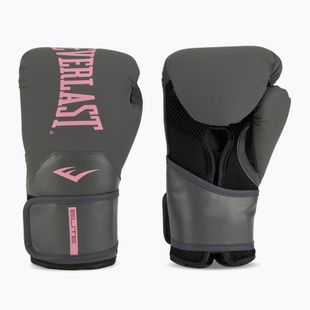 Boxerské rukavice  Everlast Pro Style Elite 2 grey/pink