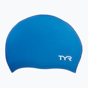 Plavecká čepice TYR Wrinkle-Free Silicone royal