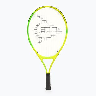 Dětská tenisová raketa Dunlop Tristorm Jr 21 yellow/green