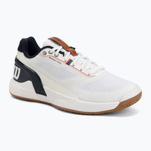 Pánské tenisové boty Wilson Rush Pro 5 white/navy blazer/gum