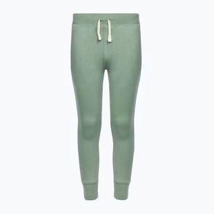 Dětské kalhoty GAP V-Frch Fleece Heritage Logo Jogger sage
