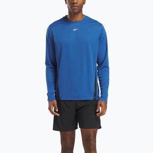 Pánské tričko longsleeve Reebok Id Train Energy Tech Tee twilight blue