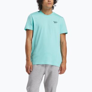 Pánské tričko  Reebok Identity Small Logo Tee ai aqua