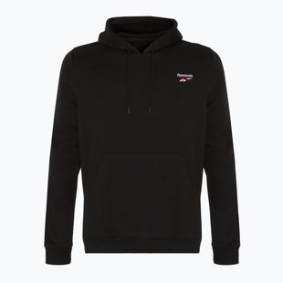 Pánská mikina  Reebok Identity Small Logo Fleece black/white/vector red