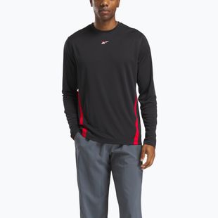 Pánské tričko longsleeve Reebok Id Train Energy Tech Tee black