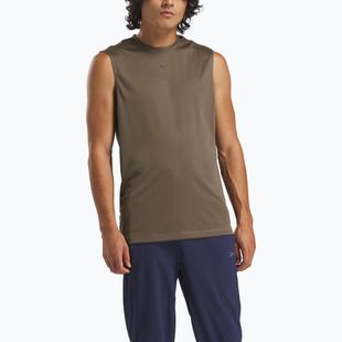 Pánské tričko  Reebok Id Train Tech Tee army green