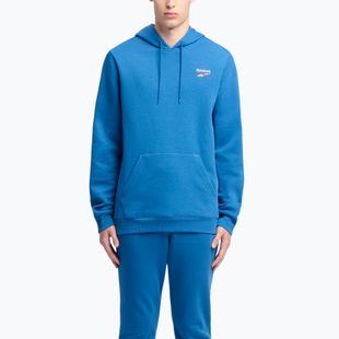 Pánská mikina Reebok Identity Small Logo Fleece twilight blue