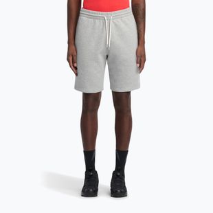 Pánské tréninkové šortky Reebok Identity Small Logo Fleece medium grey heather/vector red