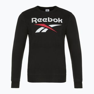 Pánská mikina Reebok Identity Big Logo Fleece Crew black/white/vector red