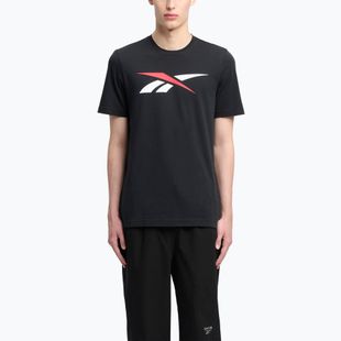 Pánské tričko  Reebok Gs Vector Tee black/white/vector red