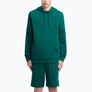 Pánská mikina  Reebok Identity Small Logo Hoodie collegiate green