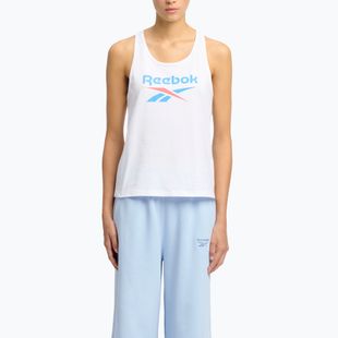 Dámské tričko Reebok Identity Big Logo Tank white/coral/blue