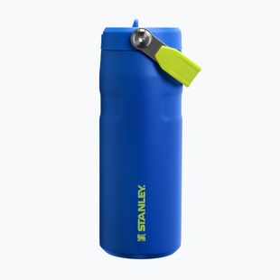 Termo láhev Stanley IceFlow Flip Straw 2.0 cobalt chartreuse
