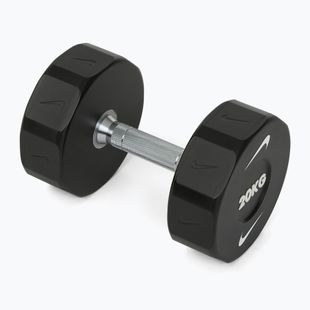 Chromovaná činka Nike Strength Pro Urethane Dumbbell 20 kg black/white