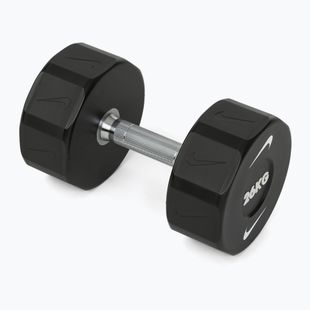 Chromovaná činka Nike Strength Pro Urethane Dumbbell 26 kg black/white