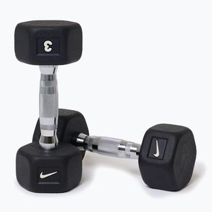 Činky Nike Strength Hex Dumbbell 2 x 3 kg black/white