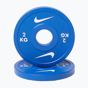 Olympijské kotouče Nike Strength Change Plates 2 x 2 kg blue/white