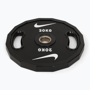 Olympijské bumperové závaží Nike Strength Pro Urethane Plates 20 kg black/white