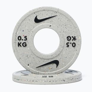 Olympijské kotouče Nike Strength Grind Change Plates 2 x 0,5 kg wolf grey