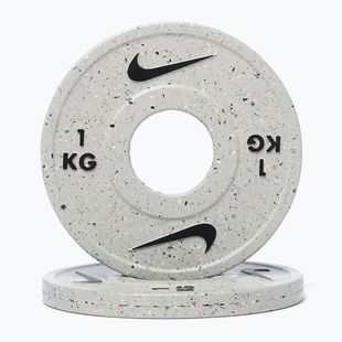 Olympijské kotouče Nike Strength Grind Change Plates 2 x 1 kg wolf grey