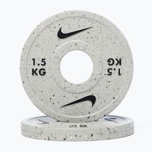 Olympijské kotouče Nike Strength Grind Change Plates 2 x 1,5 kg wolf grey