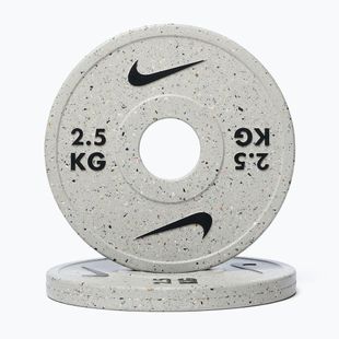 Olympijské kotouče Nike Strength Grind Change Plates 2 x 2,5 kg wolf grey