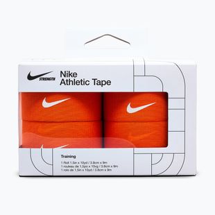 Kohezivní elastický obvaz Nike Strenght Athletic Tape orange/white