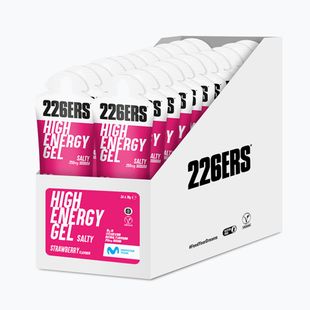 226ERS High Energy Sada slaných energetických gelů 24 ks. x 76 g slaná jahoda