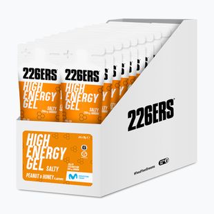 226ERS High Energy Sada slaných energetických gelů 24 ks. x 76 g arašídy/med