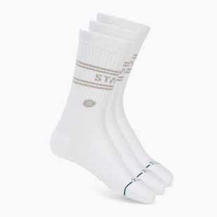 Ponožky Stance Vital Crew 3 pairs white