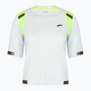 Dámské běžecké tričko Brooks Carbonite icy grey/nightlife jacquard