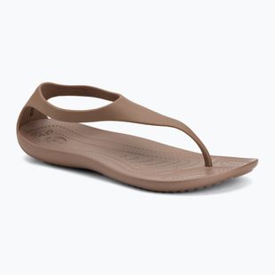 Dámské žabky Crocs Sexi Flip bronze