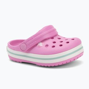Dětské nazouváky Crocs Crocband Clog Toddler taffy pink
