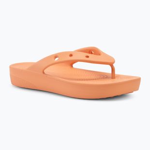 Dámské žabky Crocs Classic Platform papaya
