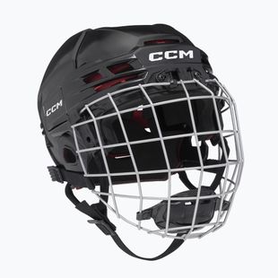 Dětská hokejová helma CCM Tacks 70 Combo JR Black