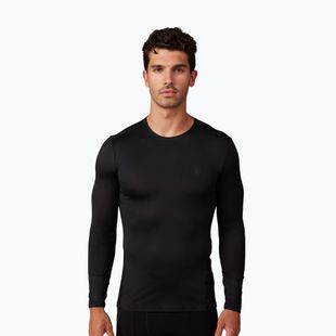 Pánské cyklistické tričko Longsleeve Fox Racing Tecbase black