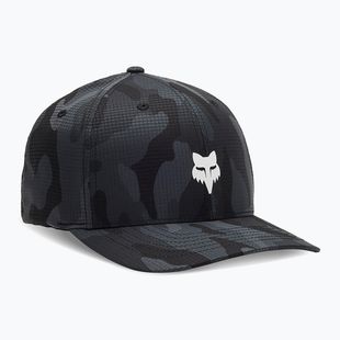 Pánská kšiltovka Fox Racing Fox Head Camo Tech Flexfit black camo