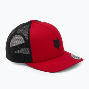 Kšiltovka Fox Racing Fox Head Trucker flame red