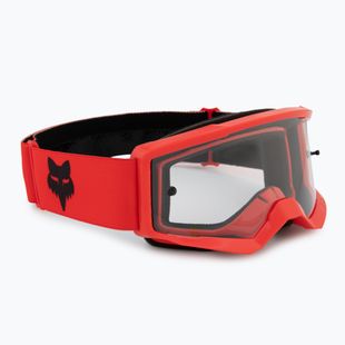 Dětské cyklistické brýle Fox Racing Main Core Jr fluorescent red/clear