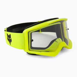 Cyklistické brýle Fox Racing Main Core fluorescent yellow/clear