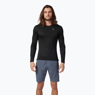 Pánské cyklistické tričko Longsleeve Fox Racing Flexair Ascent black