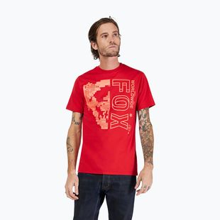 Pánské tričko Fox Racing Image Skull Cardinal