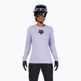 Dámské cyklistické tričko Longsleeve Fox Racing Ranger Fox Head W lilac