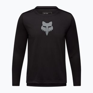 Dětské cyklistické tričko Longsleeve Fox Racing Ranger Fox Head Jr black