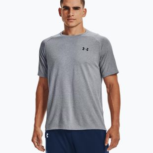 Pánské sportovní tričko Under Armour Tech 2.0 SS Tee šedé 1326413