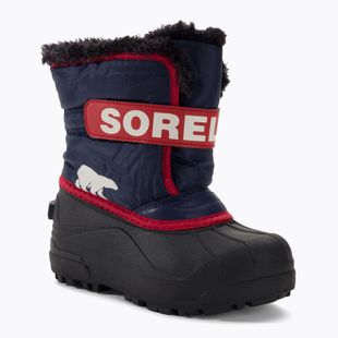 Dětské trekové boty Sorel Snow Commander nocturnal/sail red
