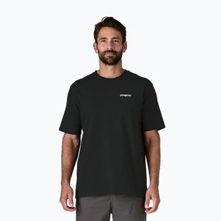 Pánské trekingové tričko Patagonia P-6 Logo Responsibili-Tee black
