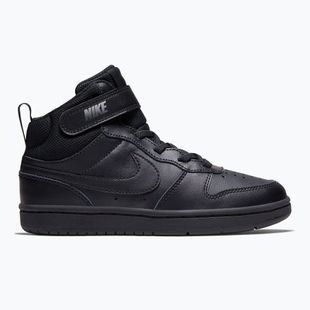 Dětské boty do vody Nike Court Borough Mid 2 black/black/black