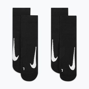 Ponožky Nike Court Multiplier Max 2 páry black/black