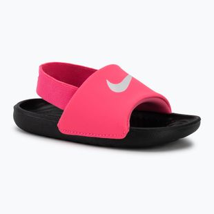 Dětské nazouváky Nike Digital coffee pink/black/white